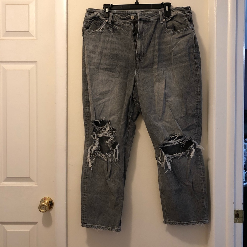 American eagle stretch mom jeans